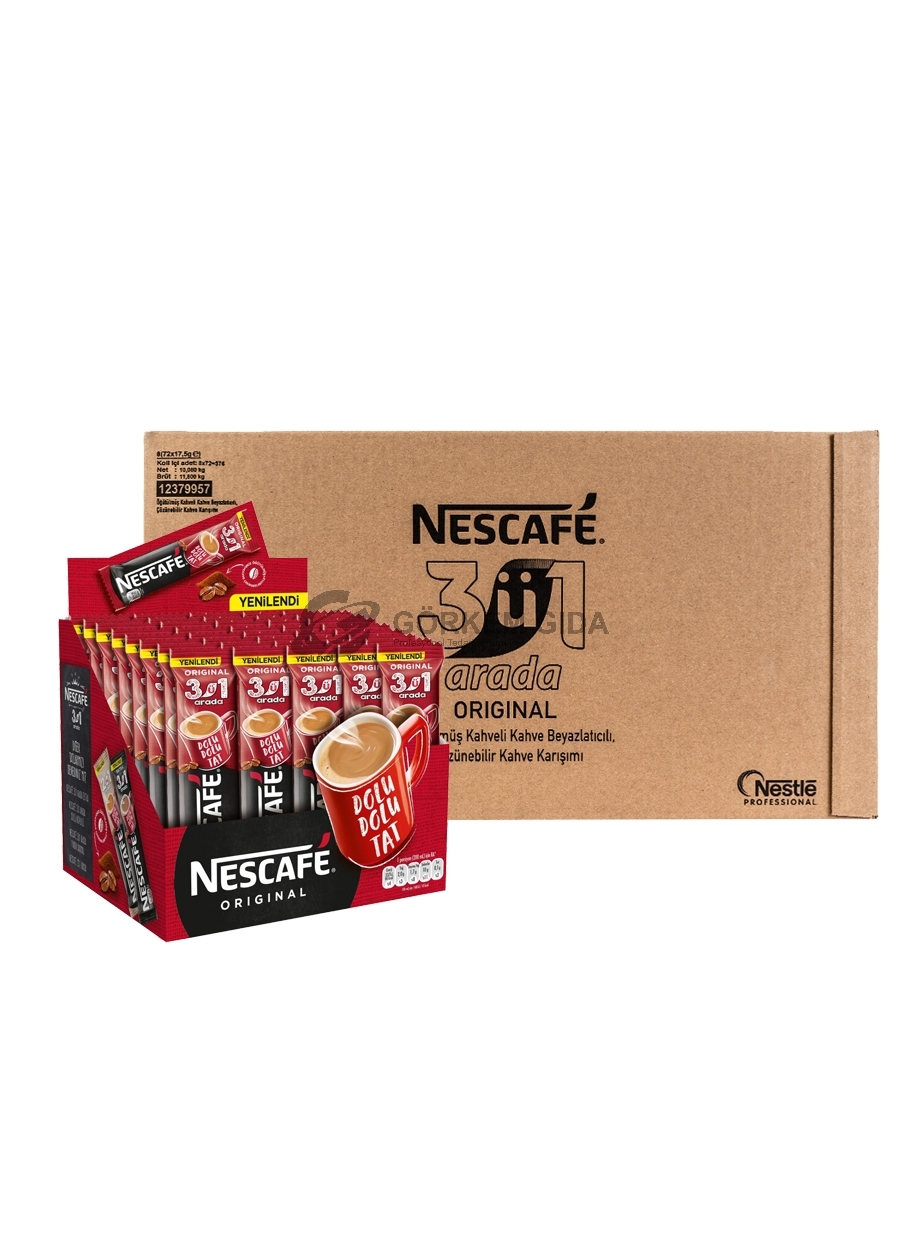 Nescafe Çeşitleri Koli Palet