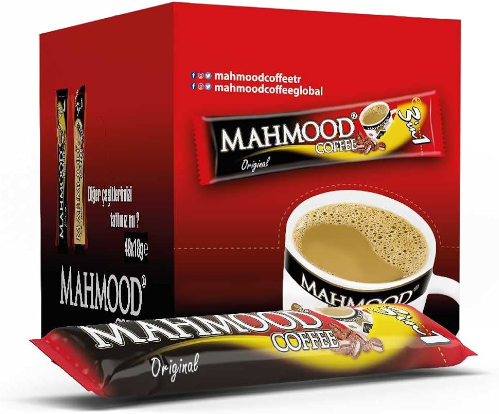 Mahmood Coffe Çeşitleri Koli Paletli