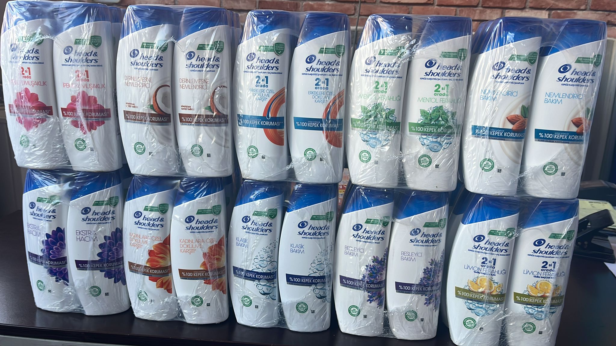 Head and Shoulders Çeşitleri Koli Paletli Toptan