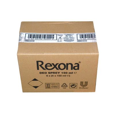 Rexona Deodorant 150ml Çeşit Toptan Paletli